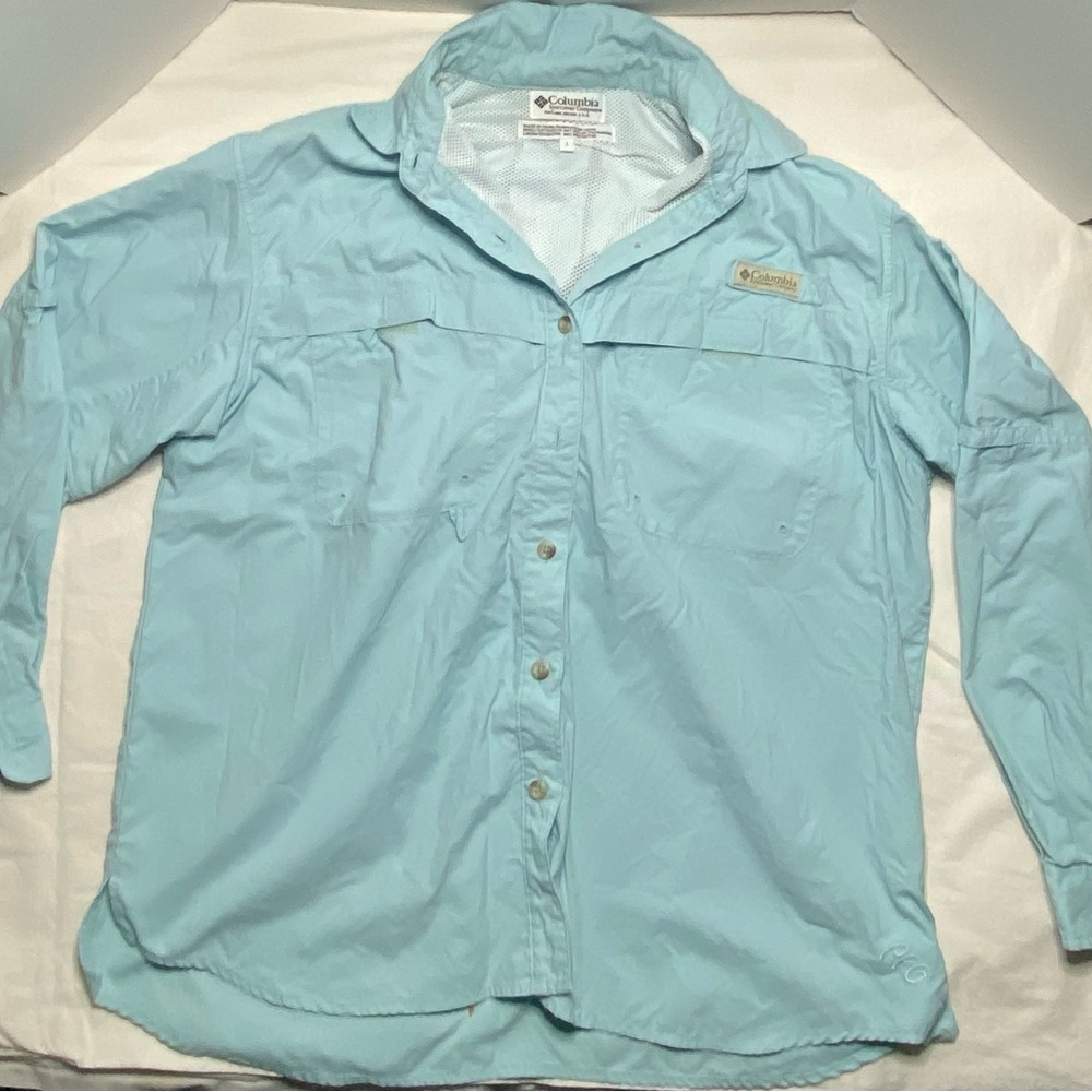 Columbia Sportswear Company PFG Vented Long Sleeve Shirt Large